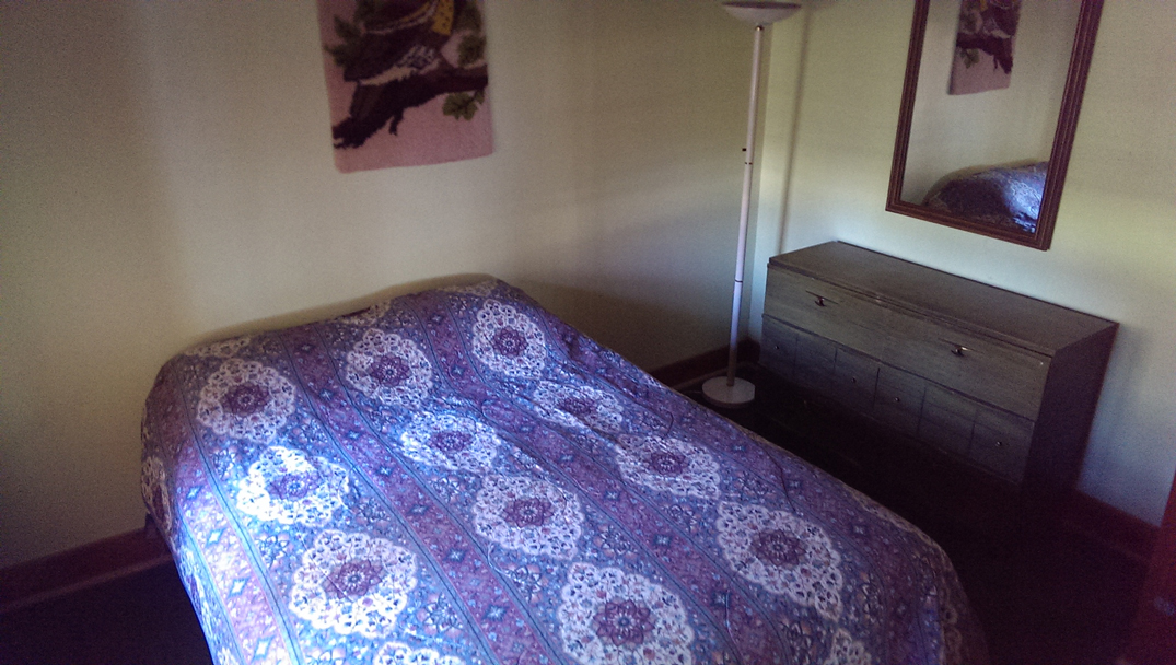 Cabin 8 - Bedroom 1 (queen sized bed)